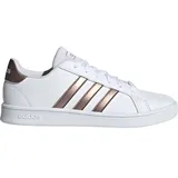 adidas Kinder Grand Court Schuh, FTWWHT/VAGRME/LGRANI, 28