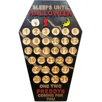 Halloween Adventskalender 2025, Halloween Kalender mit 3 Abnehmbaren Anhängern & Fantasievollen – Deko & Geschenk für Kinder und Familie