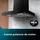 Cecotec Bolero Flux TM 606500 Dunstabzugshaube 60 cm Schwarz