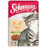 Schmusy Ragout mit Huhn in Jelly 22 x 100 g