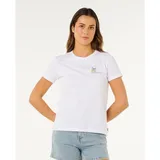 Rip Curl Tide Line Standard Tee Weiß XS