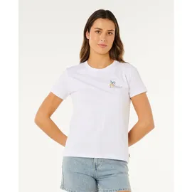 Rip Curl Tide Line Standard Tee Weiß XS