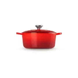 Le Creuset Signature Bräter 24 cm rund kirschrot