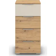 OTTO home Highboard 40 x 81 cm Beige / Braun