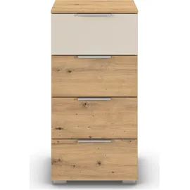 OTTO home Highboard 40 x 81 cm Beige / Braun