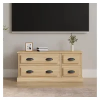 Furnicato TV-Schrank Sonoma-Eiche 100x35,5x45 cm Holzwerkstoff
