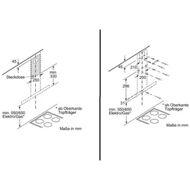 Bosch DWB66DM50 Wandhaube 60 cm