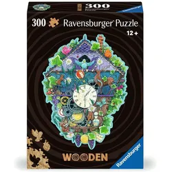 Ravensburger WOODEN Puzzle 12000759 - Kuckucksuhr - 300 Teile