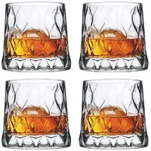 Pasabahce Leafy Old Fashioned Whiskyglas 0,3 l 4er-Set