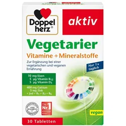 Doppelherz Vegetarier Vitamine+mineralstoffe Tabletten