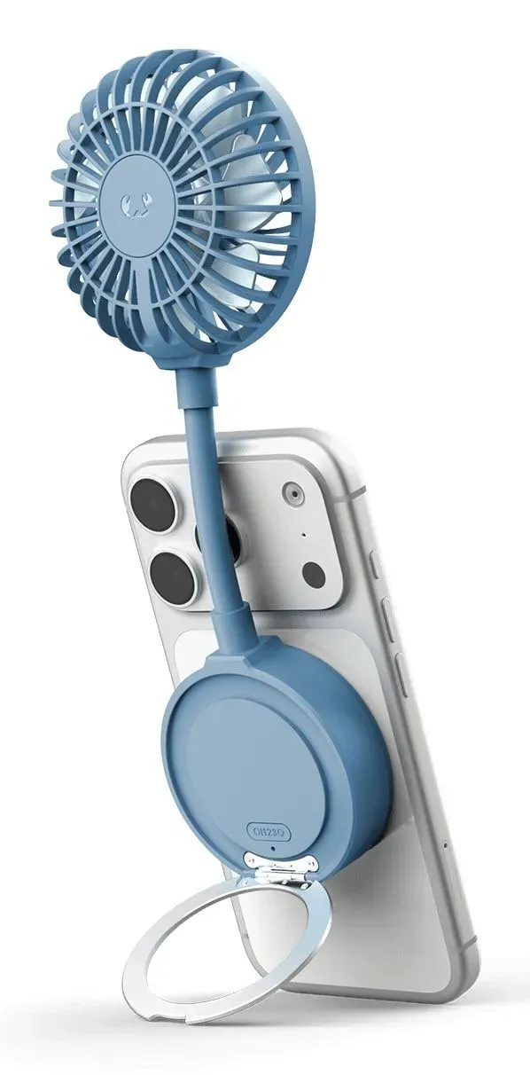 Magnetic Fan Handventilator  (Blau)