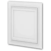 PROFHOME DECOR 3D Wandpaneel Profhome 159818 Weiß 2 St. 50 x 2 x 50 cm