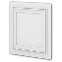 PROFHOME DECOR 3D Wandpaneel Profhome 159818 Weiß 2 St. 50 x 2 x 50 cm