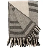 Au Maison Ewelyn Kuscheldecke 130 x 180 cm Schwarz/Weiß