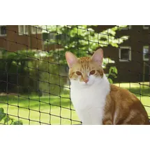 Nobby Katzenschutznetz schwarz Größe S 2 x 3 m