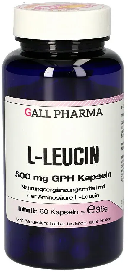 L-leucin 500 mg Kapseln 60 St