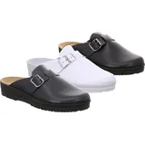 1511 Neustadt-H Schuhe Herren Sandalen Pantoletten Leder Clogs Größe 47 EU Farbe Weiß 47