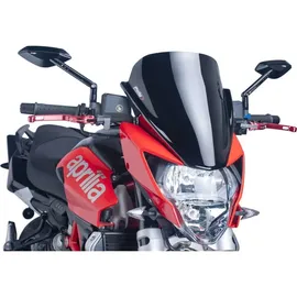 PUIG Racingscheibe für Motorrad Aprilia Shiver 750 10-16 Schwarz