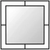 Decortie Corner Wandspiegel, Schwarz