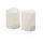 MARELIDA LED Kerzenset Mini H:6 cm D:5 cm 2 St. weiß
