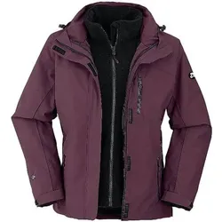 MAUL Damen Doppeljacke Miltenberg 3 in 1 Megatex, flieder 8080, 44
