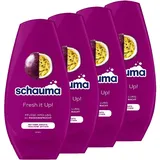 Schauma Schwarzkopf Pflege-Spülung Fresh it up! (4x 250 ml), Haarspülung pflegt beanspruchte Haarspitzen, Spülung verleiht Geschmeidigkeit ohne zu beschweren