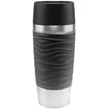 Emsa Travel Mug Waves schwarz 0,36 l