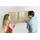 Tulup Magnettafel 120 x 60 cm Beige/Khaki