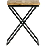 WOMO-DESIGN Beistelltisch Couchtisch Massivholz Mangoholz 48x35x63 cm WOMO-DESIGN®