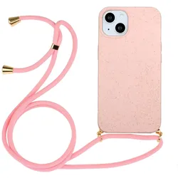 Handykette Hülle Handy Schutz für Apple iPhone 15 Plus Case Cover Bumper Etuis