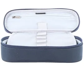 2be Federmäppchen 2BE, Kinder, blau, Polyester, Schreibgeräteetuis Federmäppchen, mit Organisationsfach