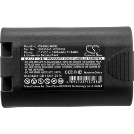 Beltrona BELDML360SL Drucker-Akku 7.4 V 1600 mAh ersetzt Original-Akku 1759398, S0895840, W002856