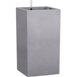 LECHUZA Canto Stone high 30 Komplettset 30 x 30 x 56 cm steingrau