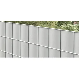 Floraworld Sichtschutzstreifen 201,5 x 19 cm Silbergrau 5 Stk.