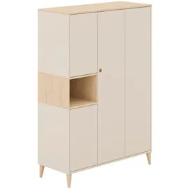 Paidi Kleiderschrank Mila & Ben 141,2 x 205,8 x 58,2 cm Holz beige