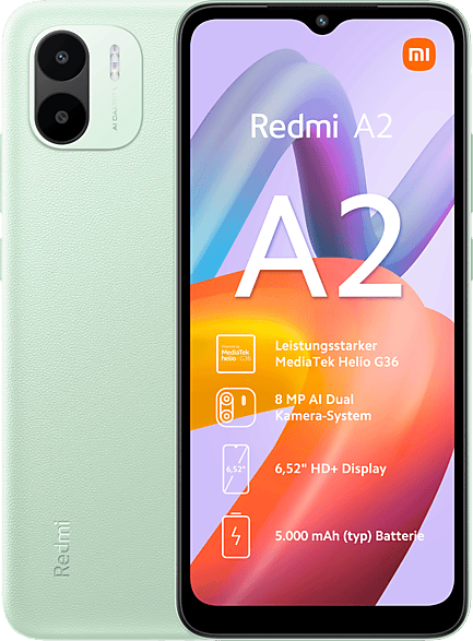 XIAOMI Redmi A2 32 GB Light Green Dual SIM