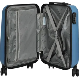 check.in Aurora 4-Rollen Cabin 54 cm / 30 l azurblau