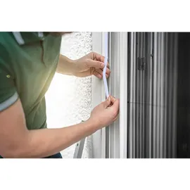 varivendo Fenster-Fliegengitter Klettband 5 x 1 cm Weiß