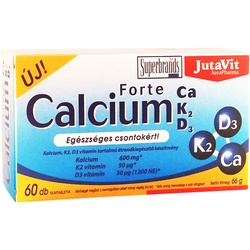 JutaVit Calcium Forte + Ca/K2/D3 Tablette (60 Tabletten)