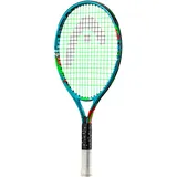 Head Novak 21 Tennisschläger, Blau, Griffstärke 05, 4-6 Jahre