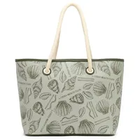 L.Credi Kezia Shopper Tasche 43 cm khaki Hellbraun Damen