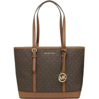Michael Kors Jet Set Travel Handtasche Leder Brown