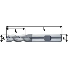 FORUM Schaftfräser Alu Din 844 B K Hsse 40 mm