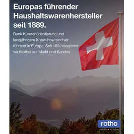 Rotho Stapelbox Maloja 39,5 x 26,5 x 34 cm 4-tlg. schwarz