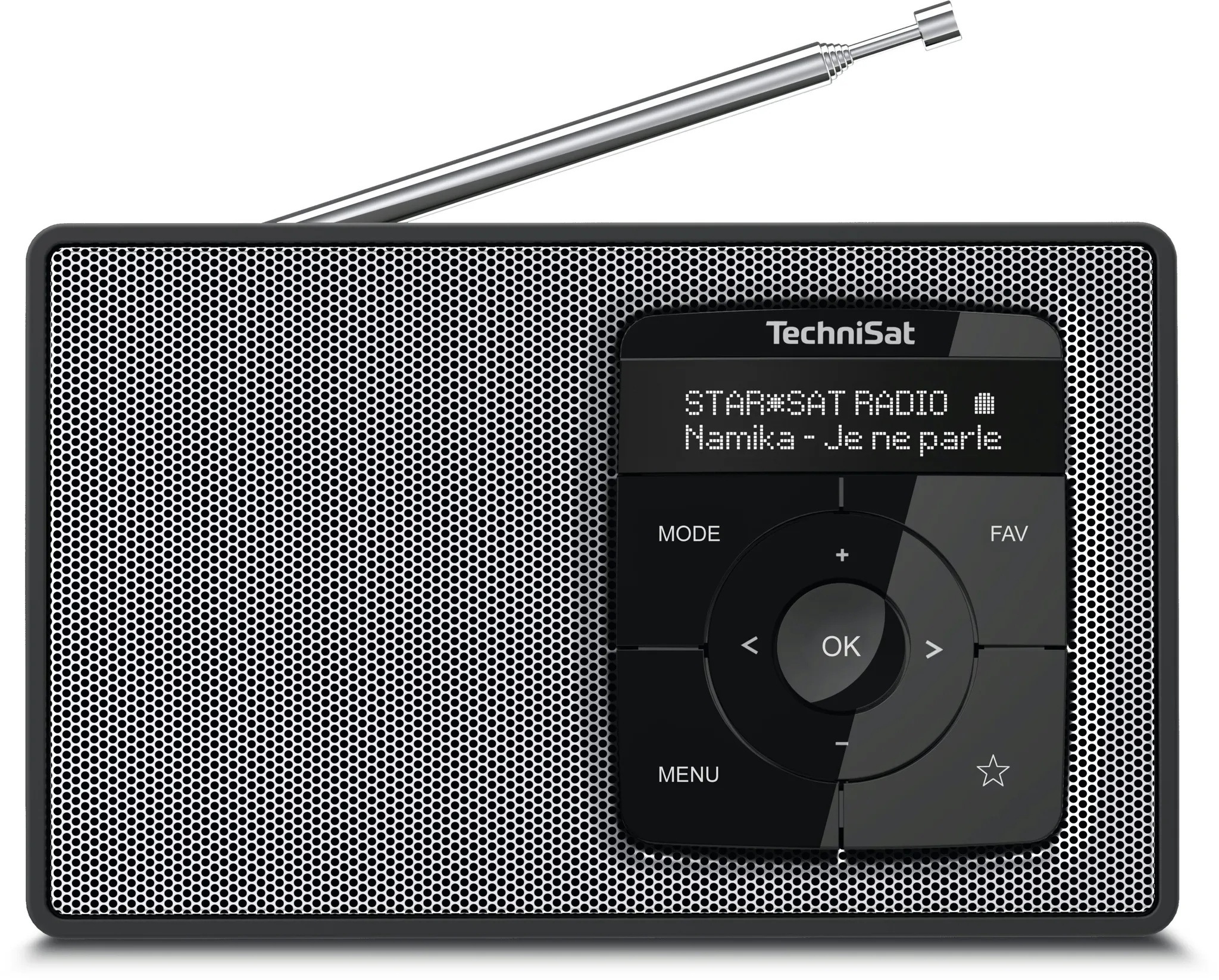 Preisvergleich Produktbild TechniSat DigitRadio 2 Radio Tragbar Digital Schwarz, Silber