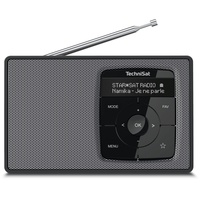TechniSat DigitRadio 2 Radio Tragbar Digital Schwarz, Silber