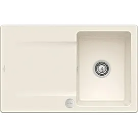 Villeroy & Boch Siluet 45 rechts Einbauspüle crema Excenterbetätigung 800 x 510 mm
