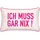 PAD Kissenbezug Letters 30 x 50 cm Beige