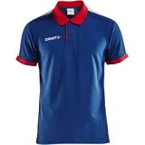 Craft Pro Control Poloshirt Herren 390430 - navy/bright red L