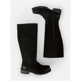 felmini wide fit Stiefel Stiefel Leder | Schwarz - 39